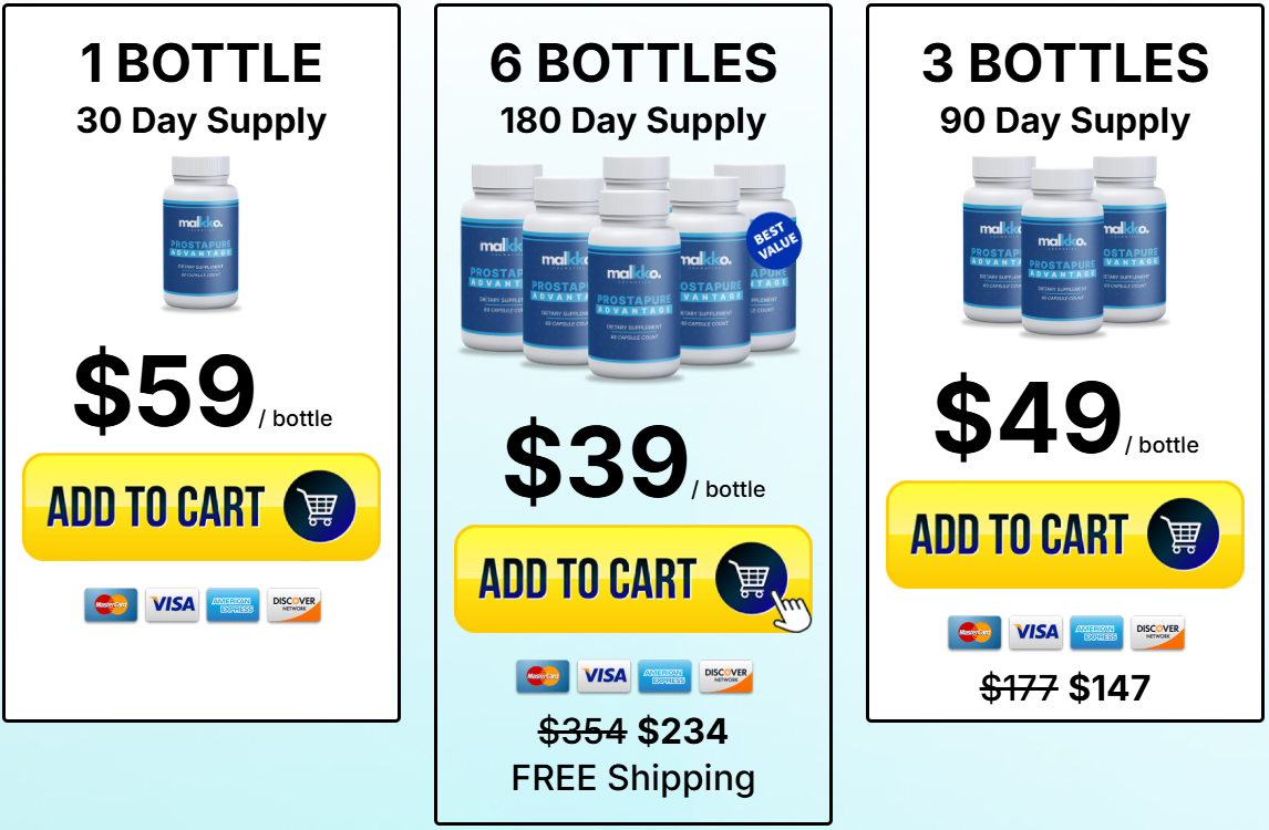 ProstaPure Advantage Pricing