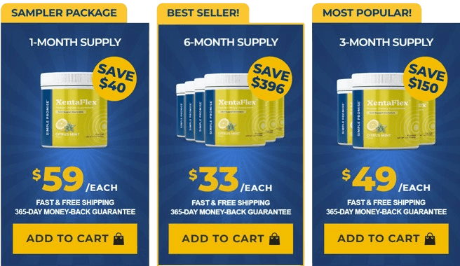 XentaFlex Pricing Details