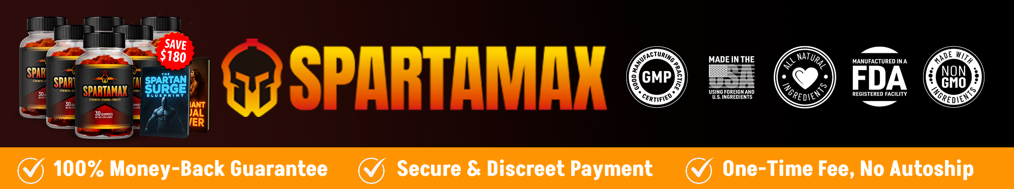 SpartaMax Gummies Label